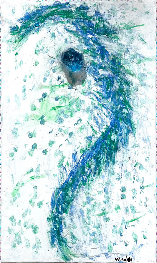 11「ネイチャーdragon青-純粋さへの目覚め-」abundancシリーズ misawo