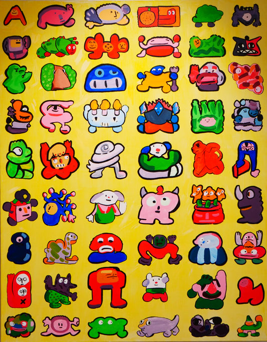 【キャラクター1(黄色)、2023.】クリス・ロメロ