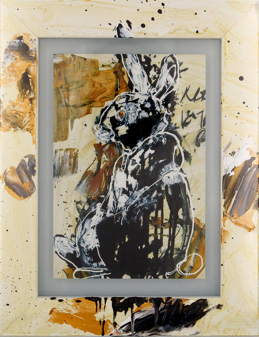 【北村直登】オリジナルペイントフレーム|25811|ウサギ|