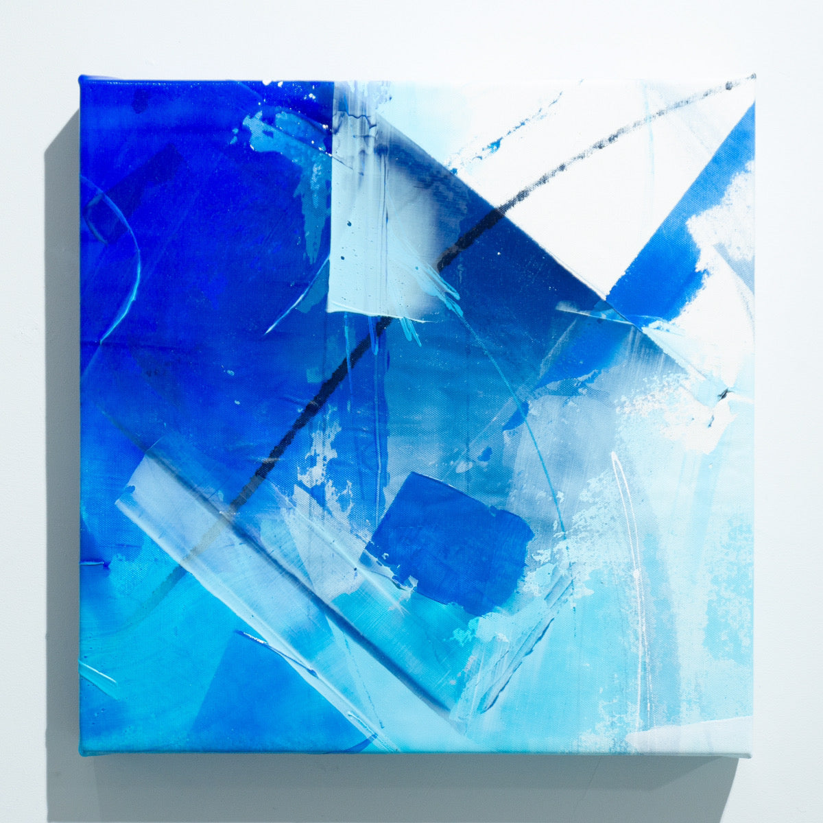 【選択35-記憶をつづる-】銀ソーダ 40cm×40cm