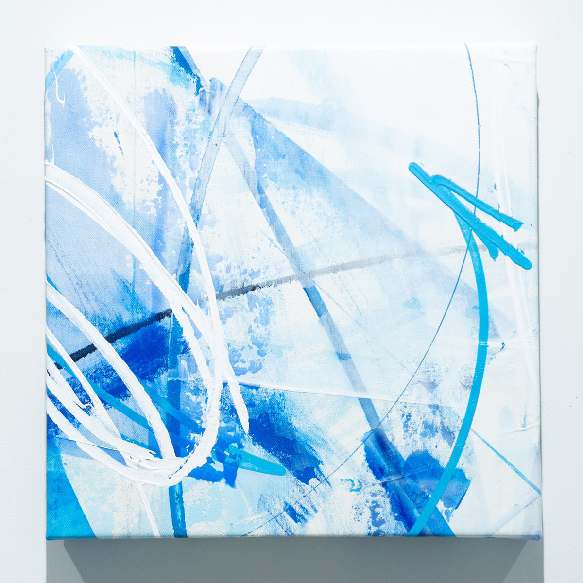 【選択37-記憶をつづる-】銀ソーダ 40cm×40cm