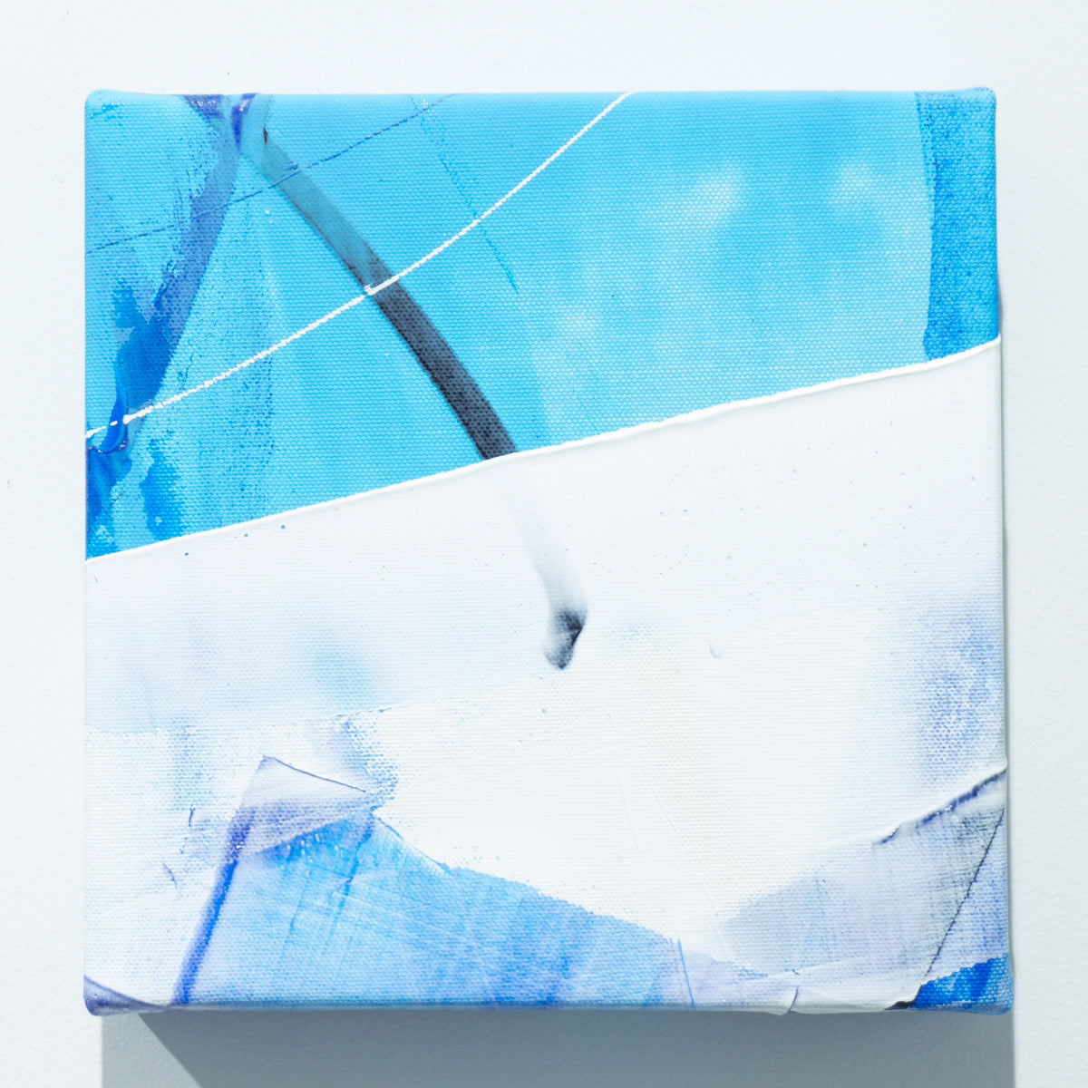 【選択40-記憶をつづる-】銀ソーダ 20cm×20cm