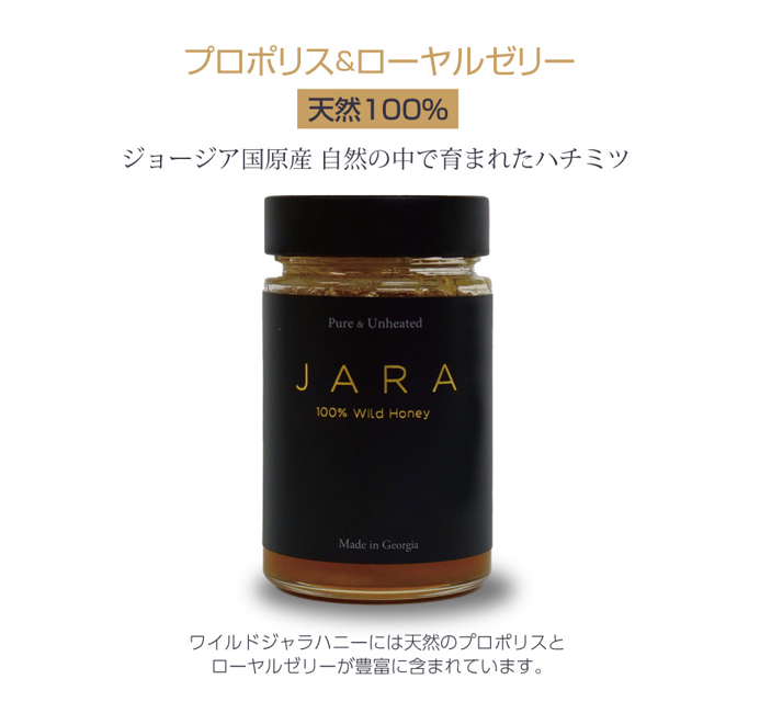 【お試しサイズ】 WILD JARA HONEY / JARA HONEY Noble 30g×2種セット オーガニック ジャラハニー|天然はちみつ|ワイルドハニー