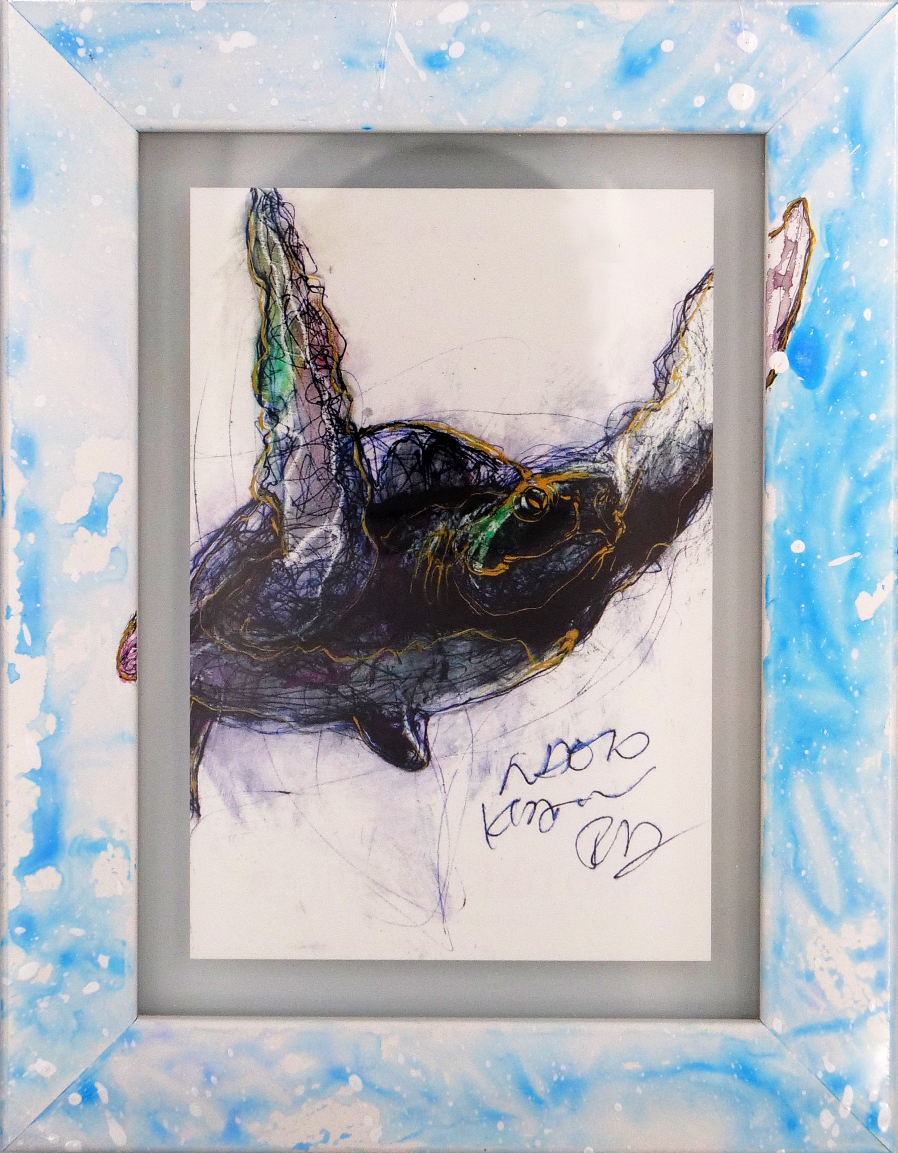 北村直登】オリジナルペイントフレーム（亀） – MSQUARE