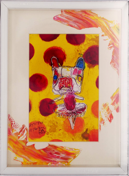 【北村直登】BOXフレーム|ポストカード入り|犬2