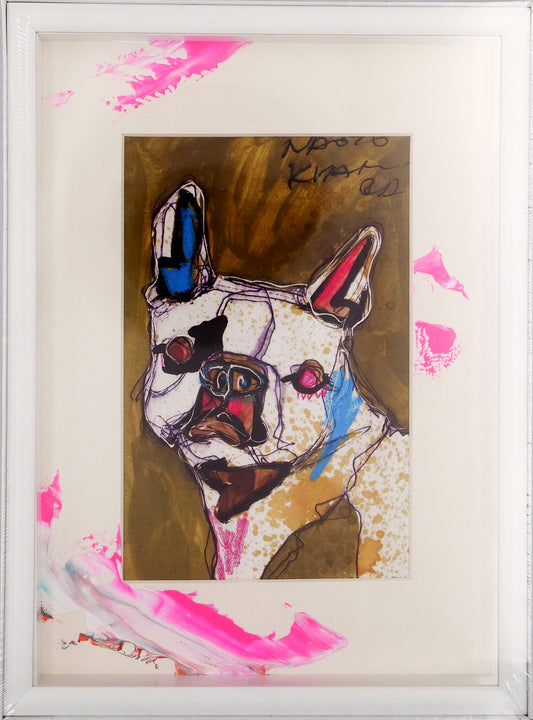 ※sold※【北村直登】BOXフレーム|ポストカード入り|犬3