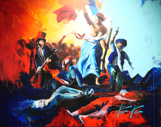 【La Libertè guidant le peuple】KOGAKEN