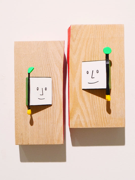 【ENISHI 壁掛け(セット)-適切な距離感-※箱付き】小川徹也