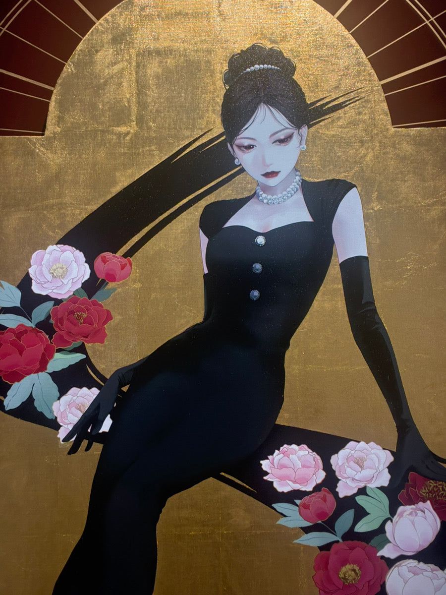 百瀬ゆきみ Yukimi Momose【Sitting like Chinese tree peony】