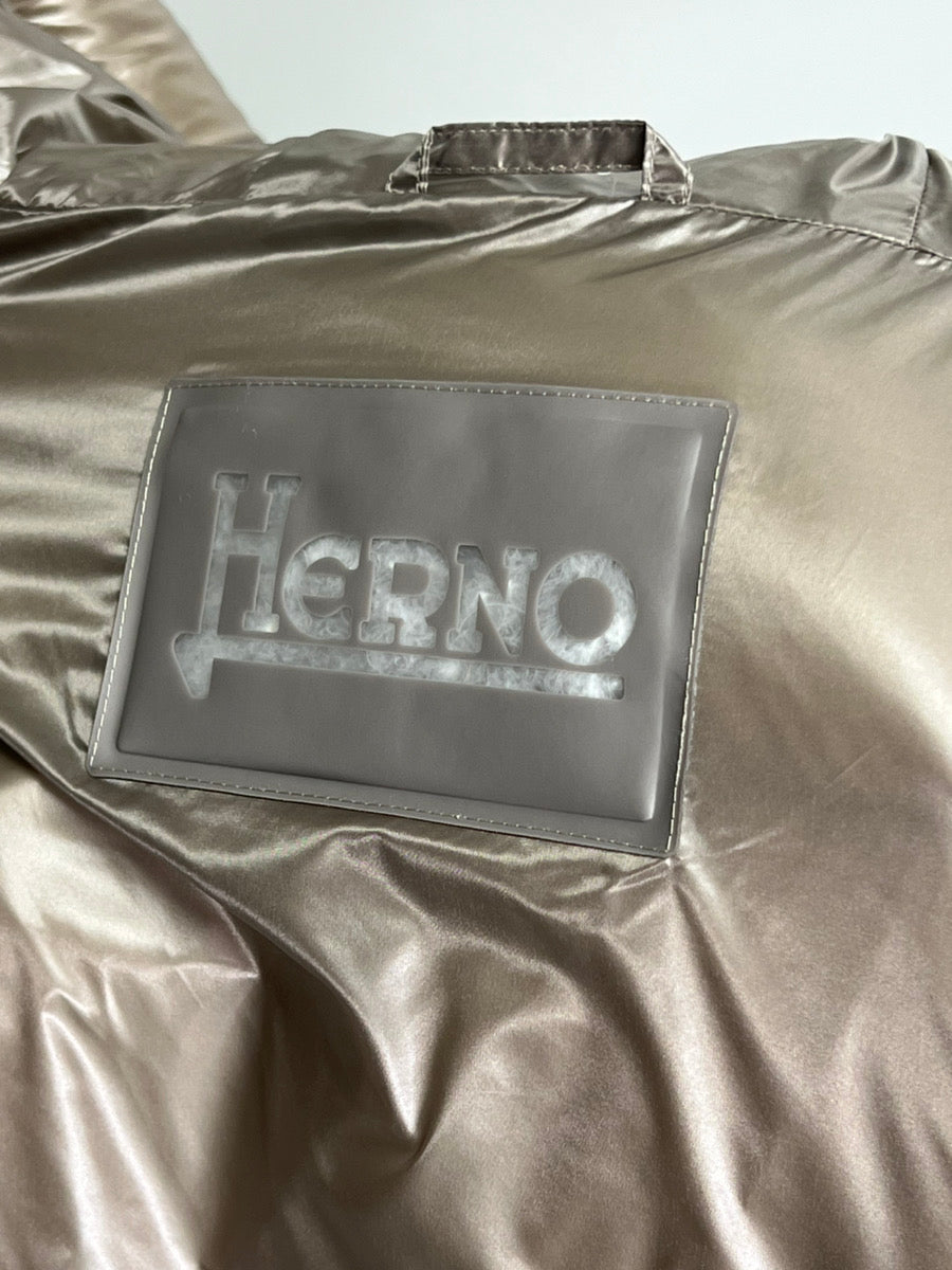 【HERNO】ロングダウン(トープ)