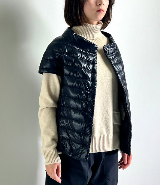 【HERNO】ベスト(ブラック)