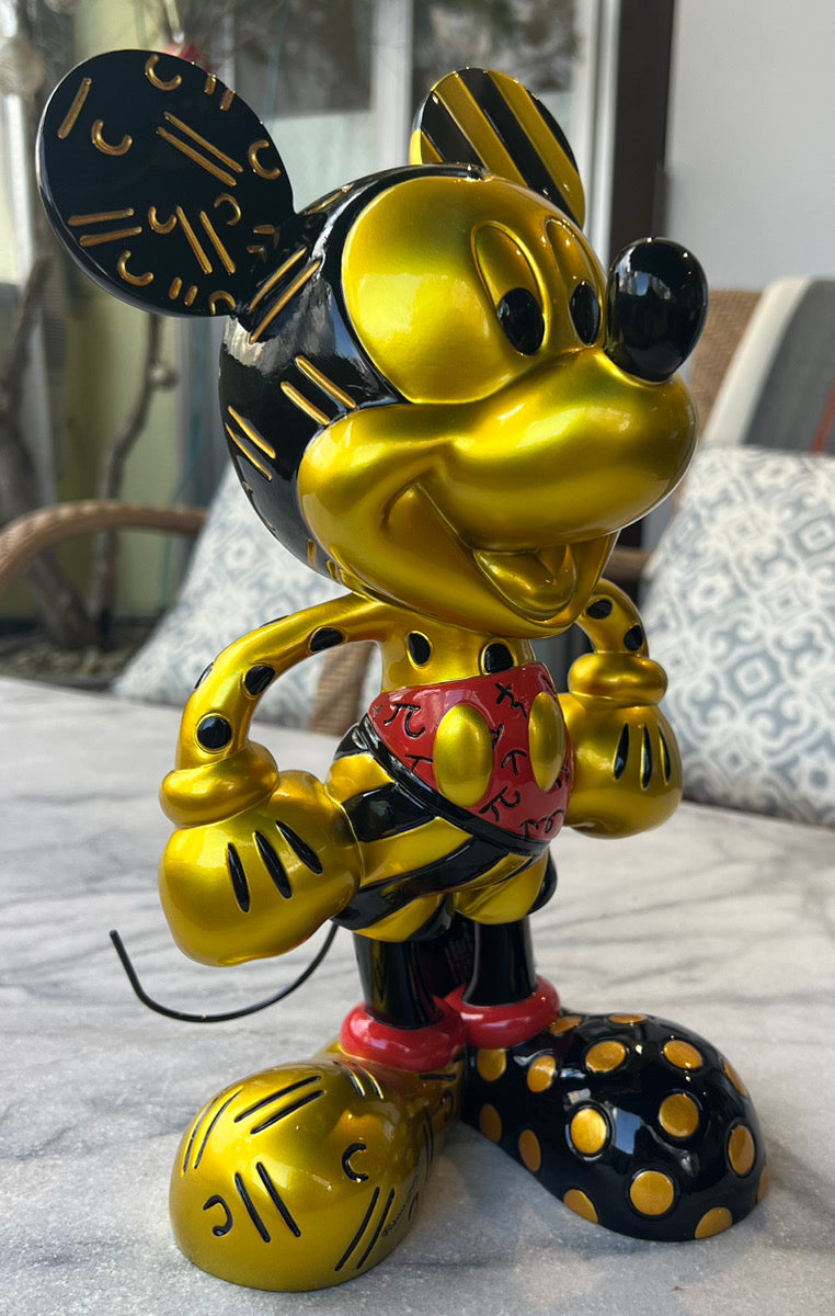 ※受注発注※ROMERO BRITTO ×Disney ミッキーマウス像【限定モデル】