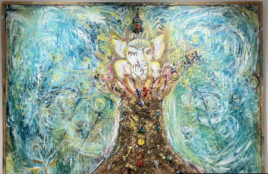 2「ガネーシャ-いつも見守っているよ-」abundancシリーズ misawo