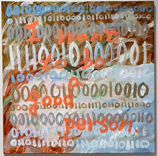 「untranslatable--I want to be a good person. 」 スギタ コウキ