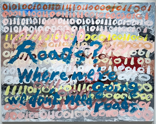 「untranslatable--Roads? Where we're going, we don't need roads. 」 スギタ コウキ