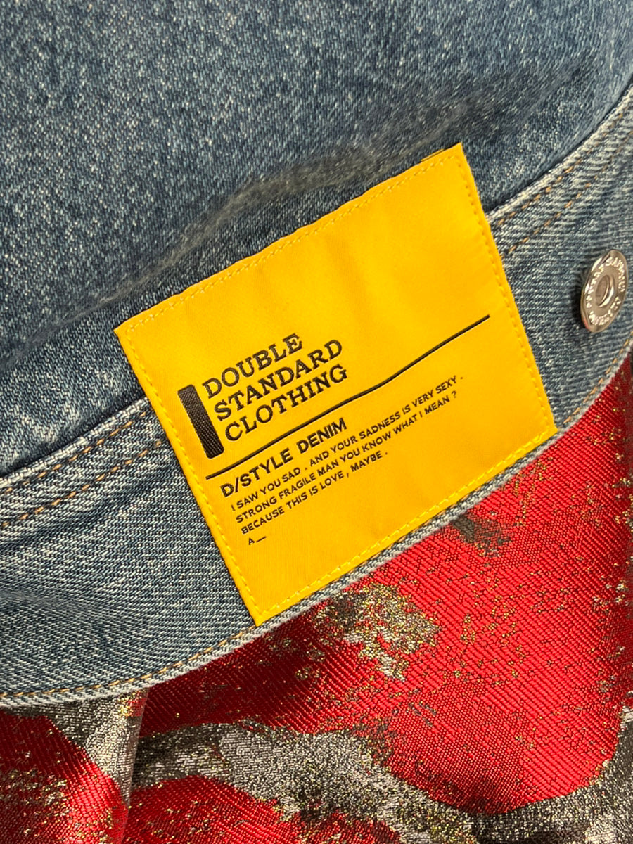 【DOUBLE STANDARD CLOTHING】クロップド丈デニムジャケット