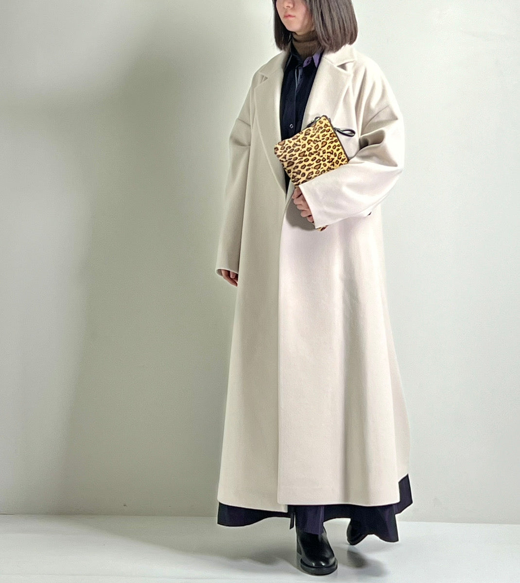 【IL VENTO & LA SETA】ワンピース(ヴァイオレット)