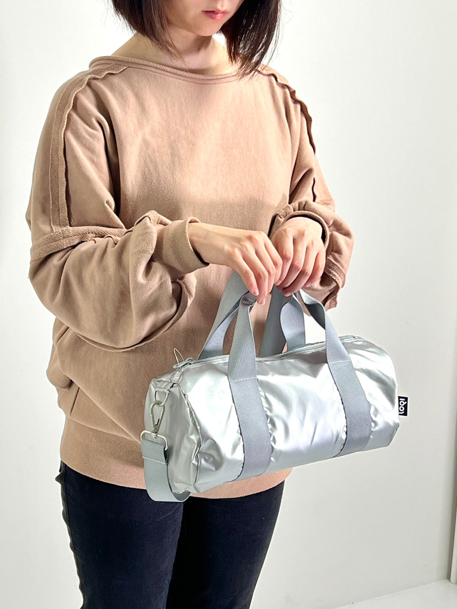 【LOQI】MINI WEEKENDER/Metallic Silver/WE.SI/MI