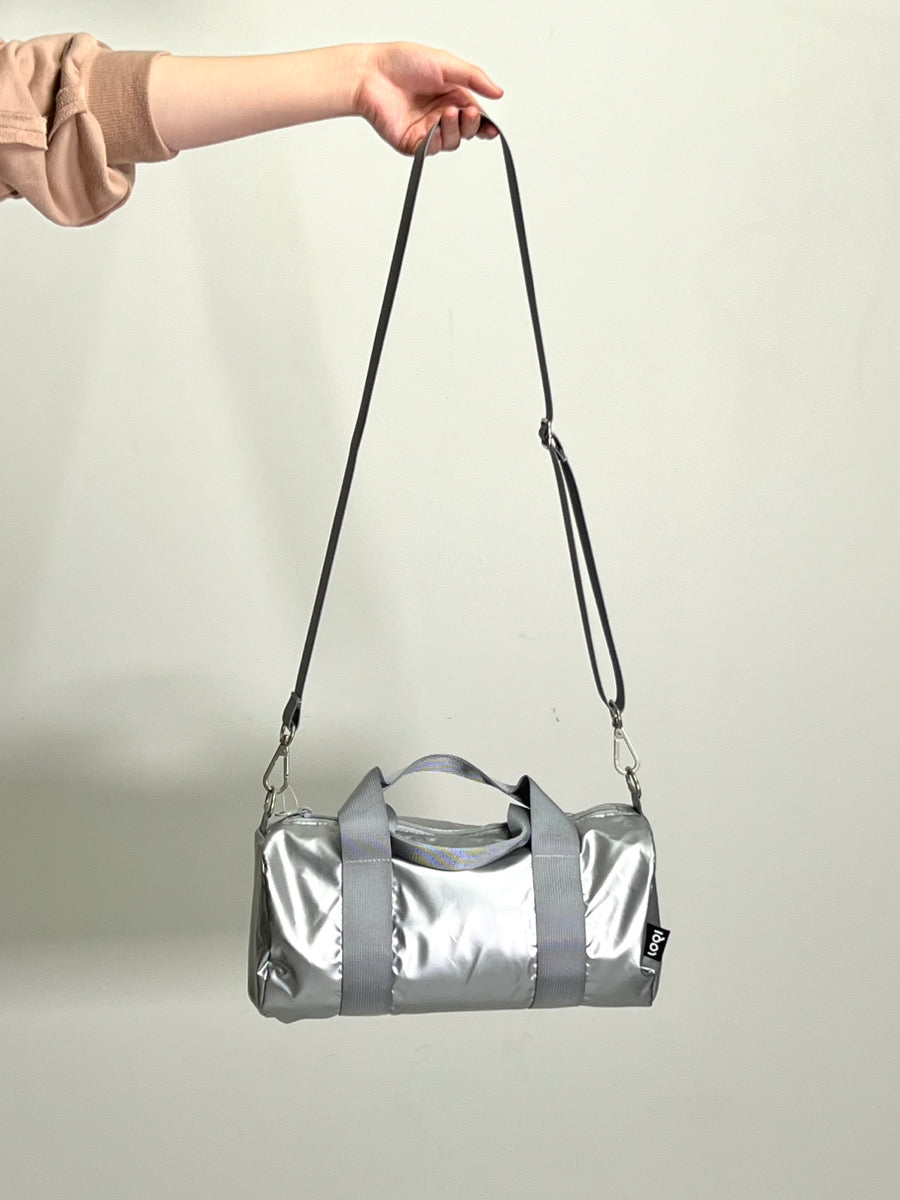 【LOQI】MINI WEEKENDER/Metallic Silver/WE.SI/MI