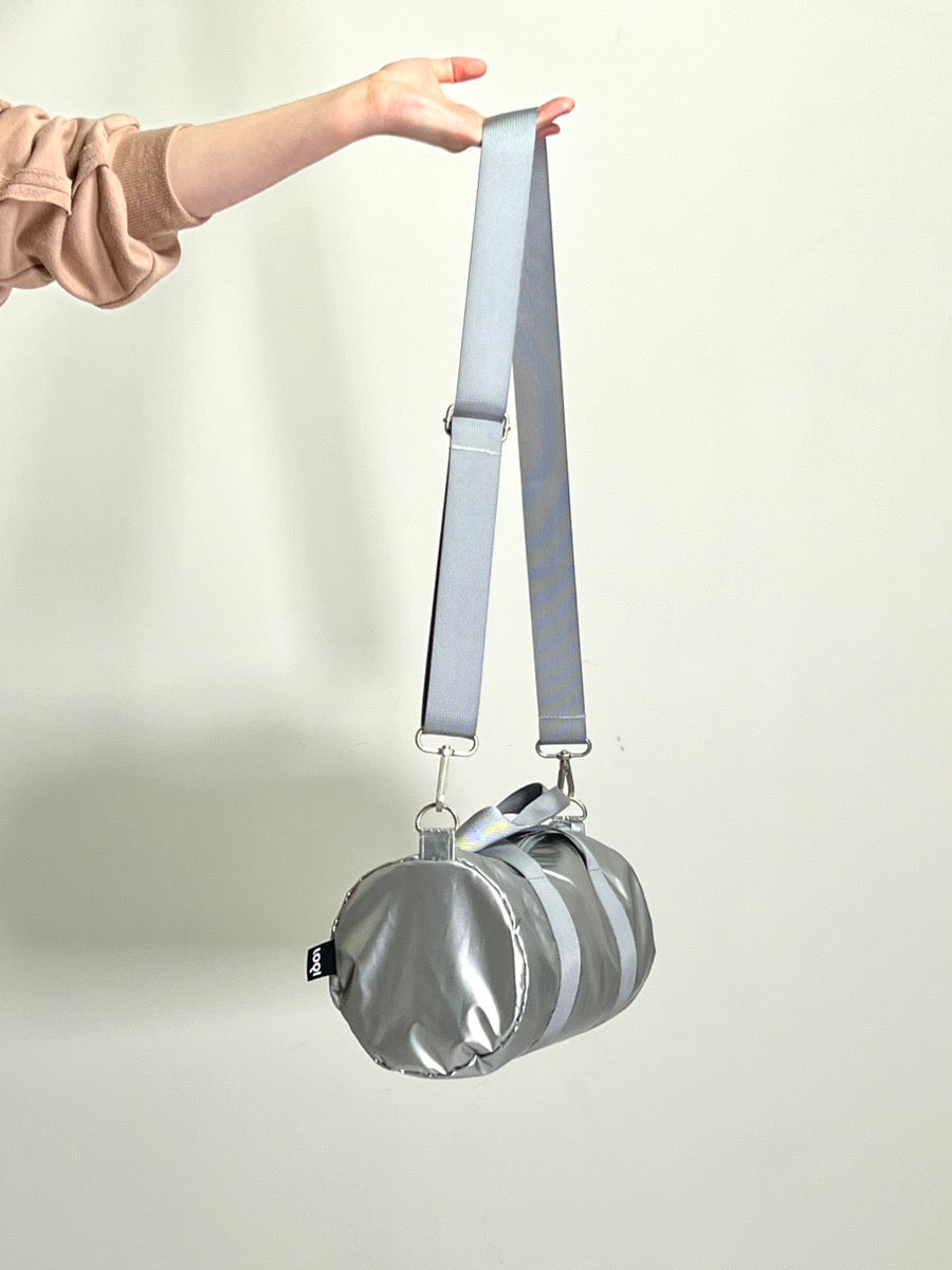 【LOQI】MINI WEEKENDER/Metallic Silver/WE.SI/MI