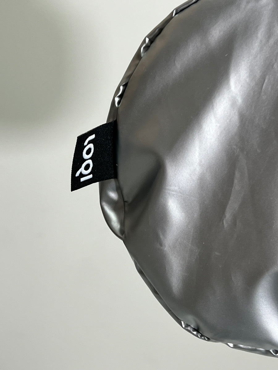 【LOQI】MINI WEEKENDER/Metallic Silver/WE.SI/MI