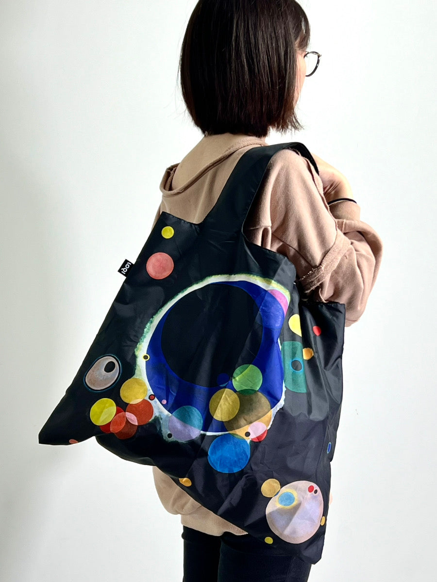 【LOQI】MUSEUM Collection WASSILY KANDINSKY Several Circles Recycled Bag WK.SC