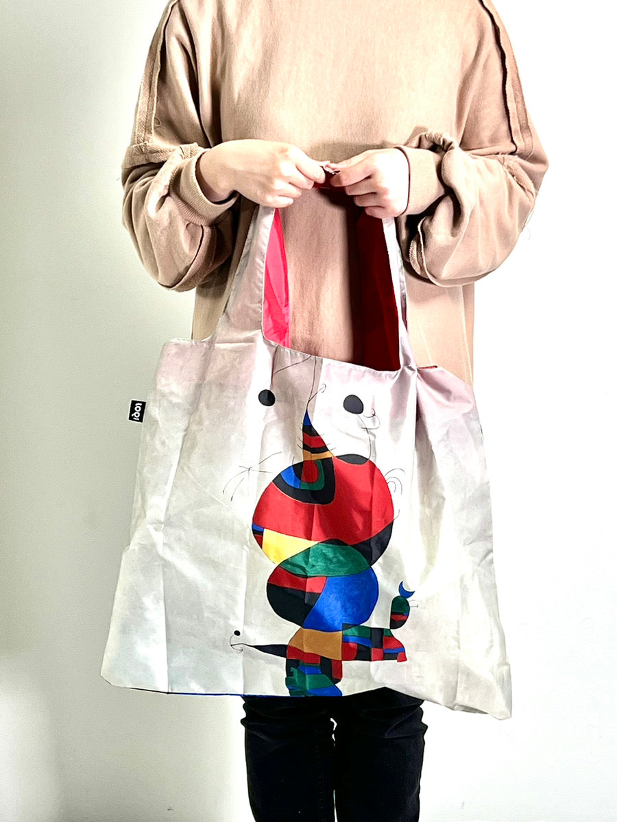 【LOQI】MUSEUM Collection JOAN MIRO Woman,Bird and Star Recycled Bag LM.WB