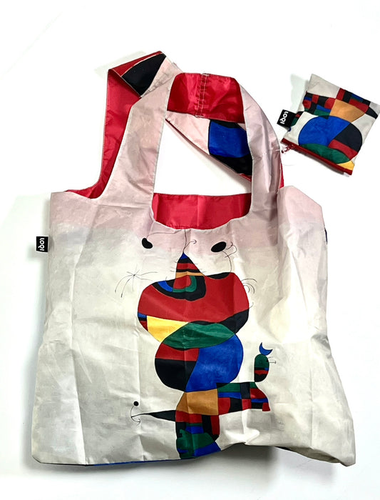 【LOQI】MUSEUM Collection JOAN MIRO Woman,Bird and Star Recycled Bag LM.WB