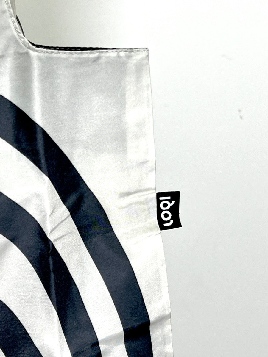 【LOQI】MUSEUM Collection LOUISE BOURGEOIS Spirals Black Recycled Bag LB.SB