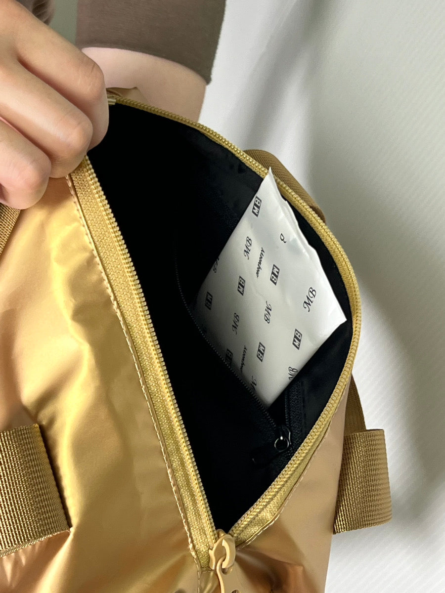 【LOQI】MINI WEEKENDER/Metallic Gold/WE.GO.MI