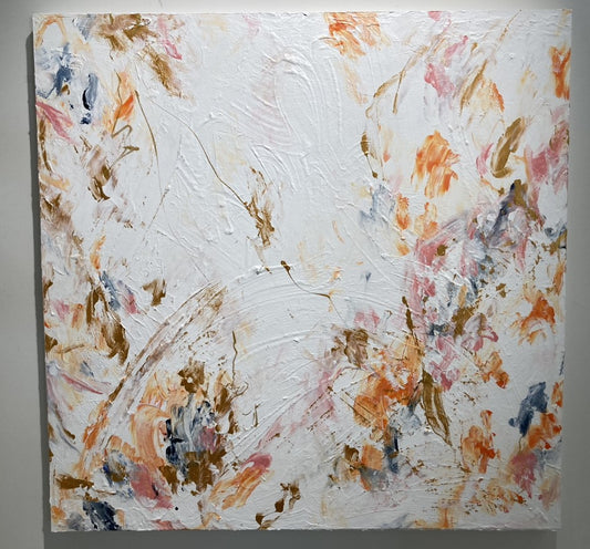 【夕月夜】中島美紀(900mm×900mm×30mm)