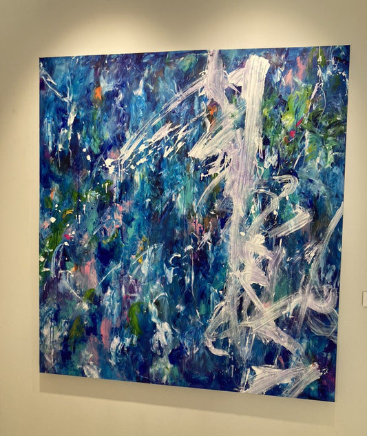 【潭月】中島美紀(1480mm×1350mm×45mm)