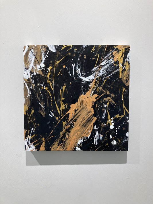 【月灯】中島美紀(310mm×310mm×30mm)