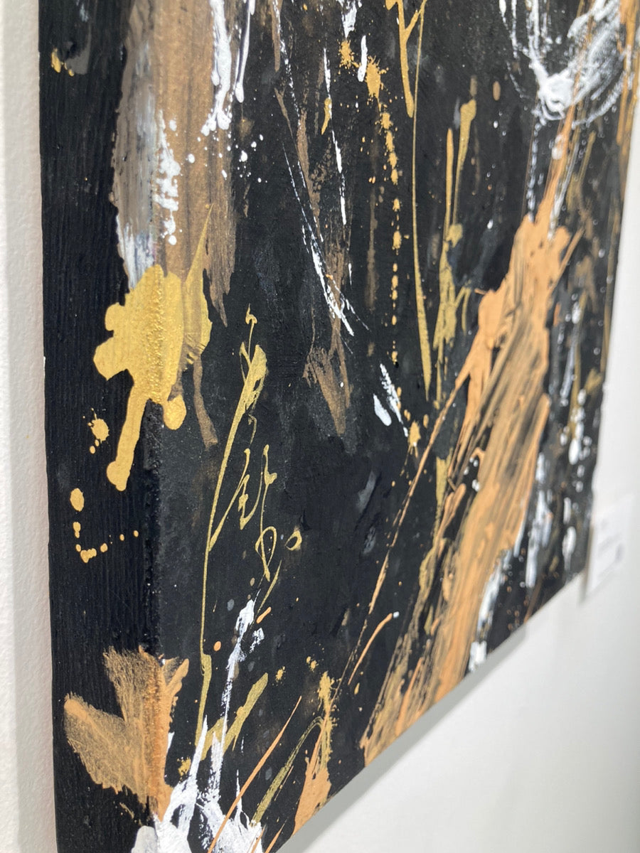 【月灯】中島美紀(310mm×310mm×30mm)