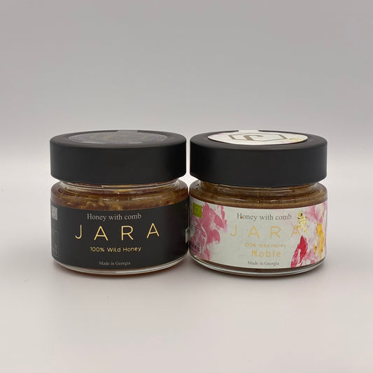 JARA プレミアムセット 【100g×2セット 】WILD JARA HONEY / JARA HONEY NOBLE