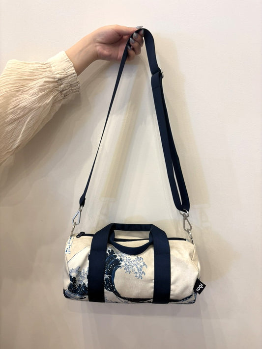 【LOQI】MINI WEEKENDER/葛飾北斎/神奈川沖波裏