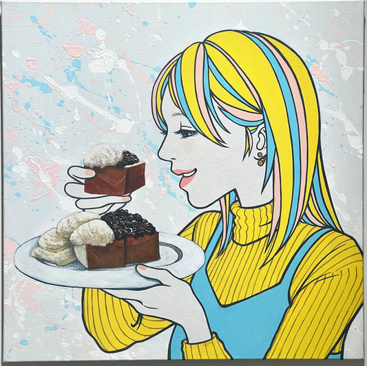 「喫茶なつめ 小倉トースト」 大森かずえ