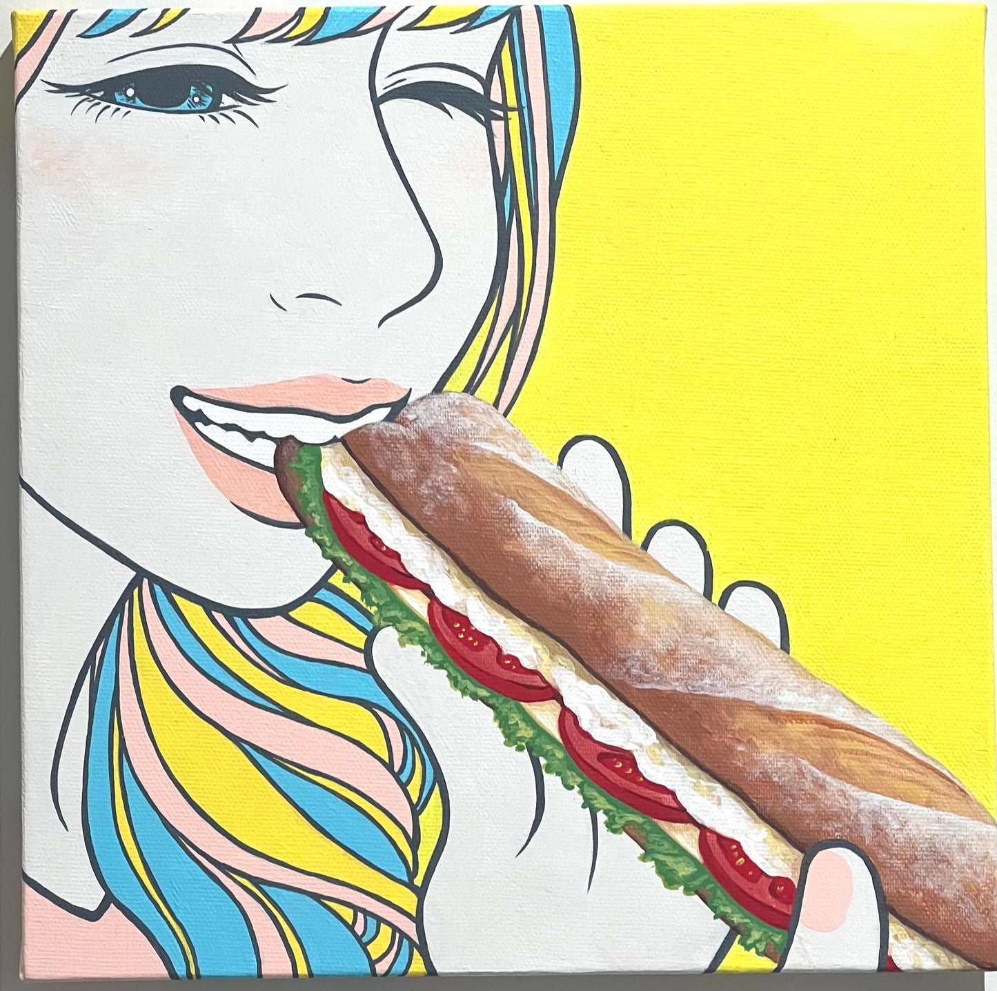 「食べることは生きること#06」 大森かずえ