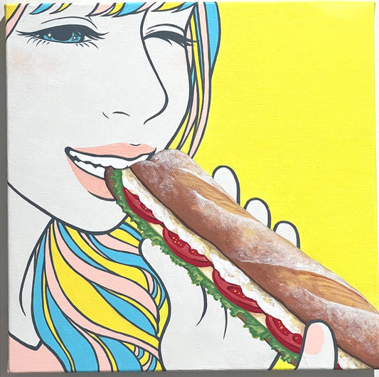 「食べることは生きること#06」 大森かずえ