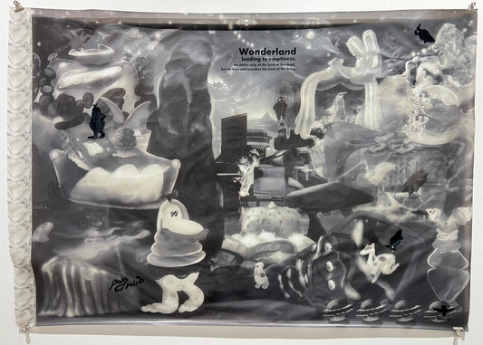 「A certain amusement park and pooes mirelico in the planet Ozo.」 B1ポスター×B1ポスター 山下慎