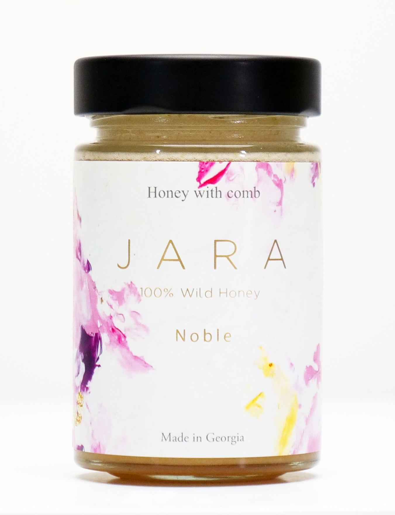 【JARA HONEY NOBLE】オーガニック 発酵ジャラハニー|ワイルドハニー|天然はちみつ|粉砕巣入りはちみつ|コールドプレス