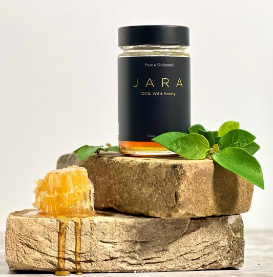 【WILD JARA HONEY】オーガニック ジャラハニー|天然はちみつ|ワイルドハニー|ハチの巣入り|巣蜜|専用BOXに入れてお送りします。