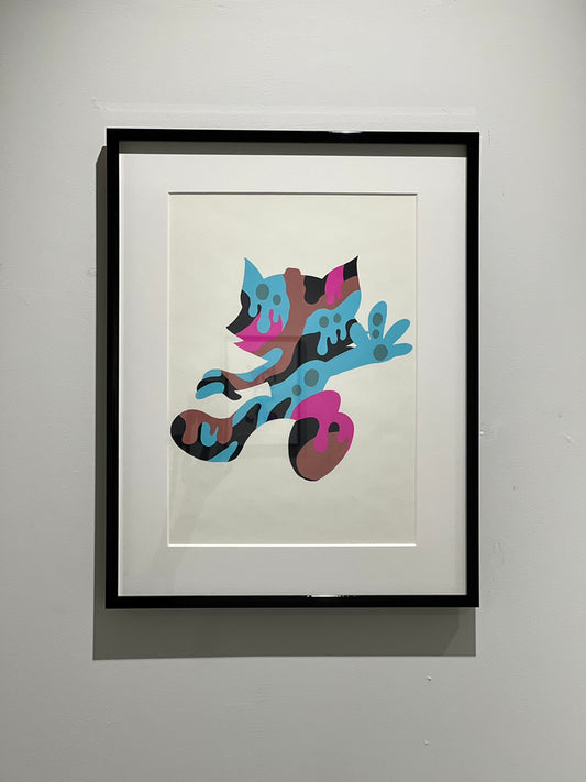 【PAINTER CAT】Jump out 530mm×410mm