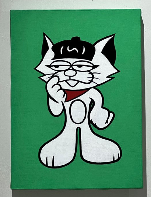 【PAINTER CAT】Green 333mm×242mm