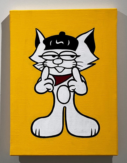 【PAINTER CAT】YELLOW 333mm×242mm