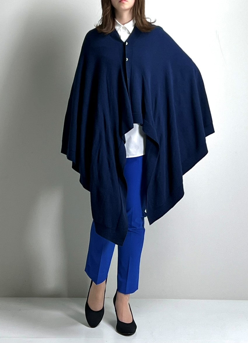 【Srieee】ウエストボーダーゴムテーパードパンツ(Royal blue)