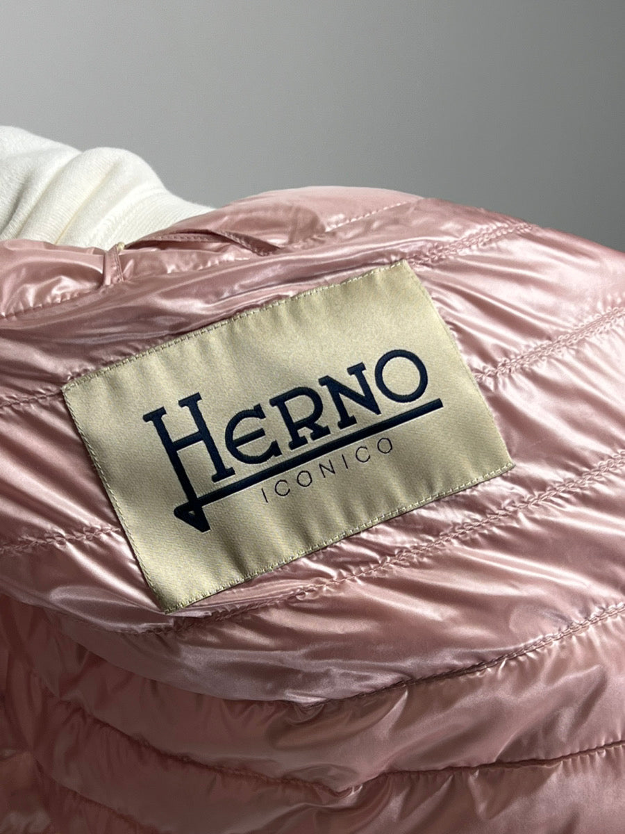 【HERNO】ダウンベスト(ライトピンク)
