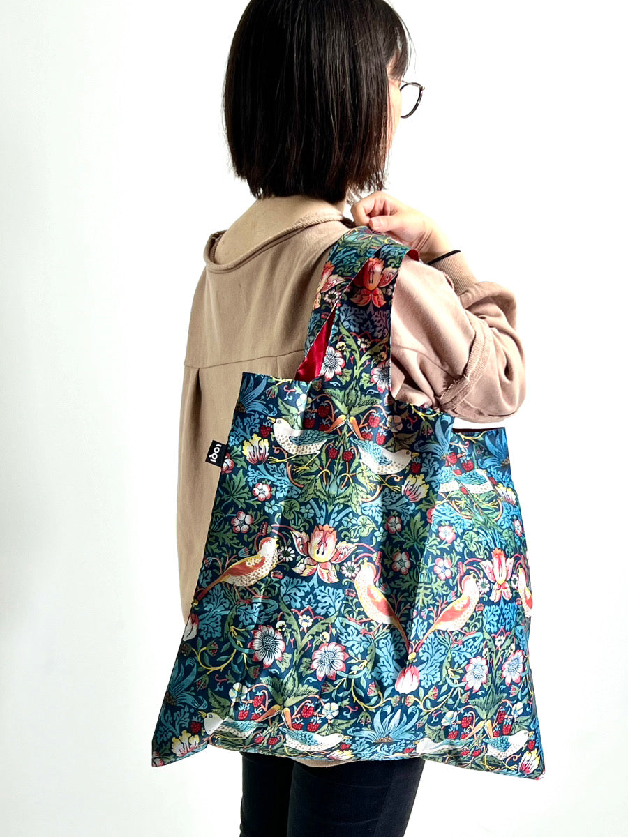 【LOQI】MUSEUM Collection MORRIS The Strawberry Thief Decorative Fabric,1883 Recycled Bag WM.ST