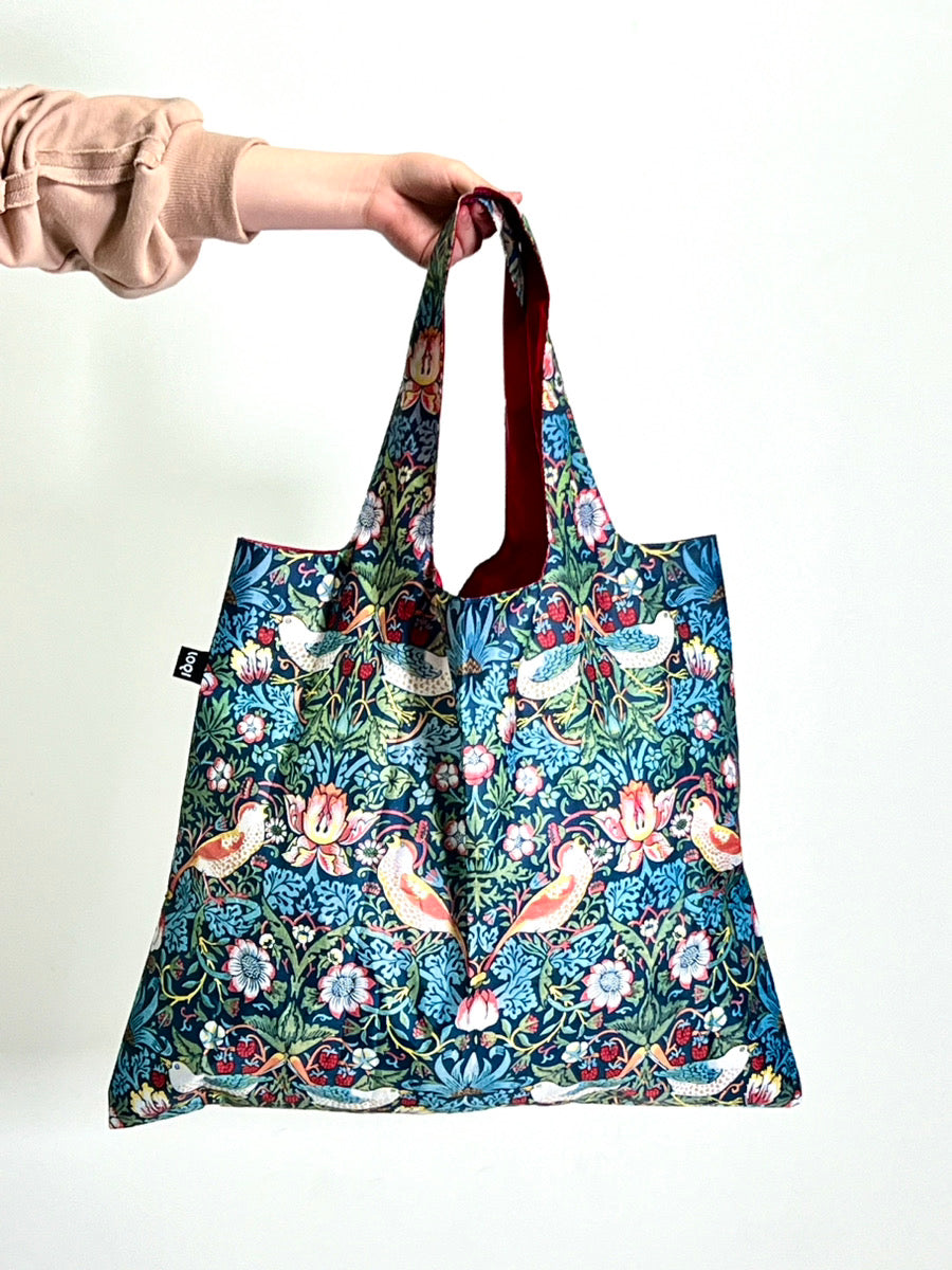 【LOQI】MUSEUM Collection MORRIS The Strawberry Thief Decorative Fabric,1883 Recycled Bag WM.ST