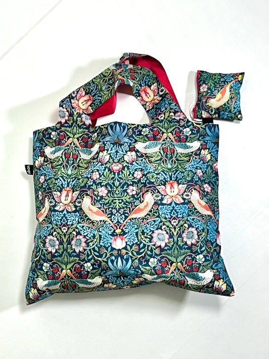 【LOQI】MUSEUM Collection MORRIS The Strawberry Thief Decorative Fabric,1883 Recycled Bag WM.ST